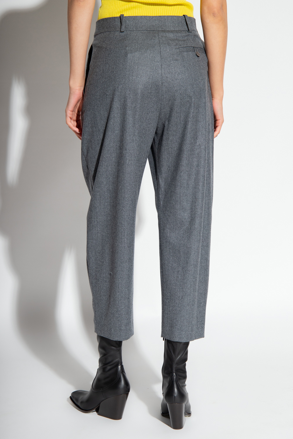 【関税&送料込】Stella Mccartney Wide Grey Wool Trousers 8517.jpg